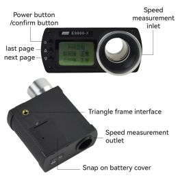 Speed Measuring Instrument Car Speedometer Speed Chronograph For Shooting Speed Metre Velocity Energy Measurement Speed Tester