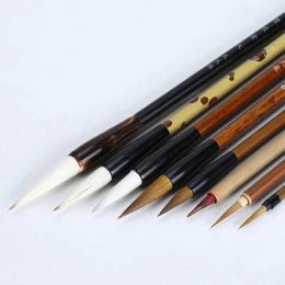 6/9/12/16Pcs Chinese Calligraphy Brushes Set With storage box Sumi Painting Writing Kanji Art Watercolour Brush