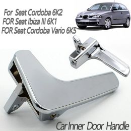 Car Interior Door Handle Left Right Inside for Seat Cordoba 6K2 Ibiza III 6K1 Cordoba Vario 6K5 1999 2000 2001 2002 Replacements