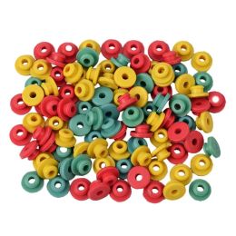 100Pcs Tattoo Needle Rubber Grommets Nipples Black "T" Type Needle Pad Tattoo Machine Accessory Armature Bar Tools