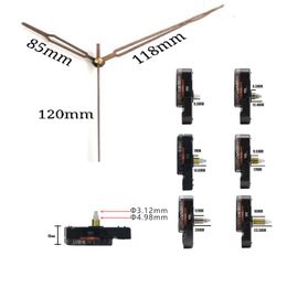 12888 Step Clock Movement Mechanism Replacement Clockwork for DIY Repair Quartz Wall Clock Ticking Movement with Wooden Needles
