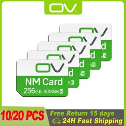 Cards Wholesale 10 20 Pieces NM Card 128GB 64GB 256GB Nano Memory Memoria Micro SD Card for Huawei Phone P30 P40 Mate 20 50 Pro Lite