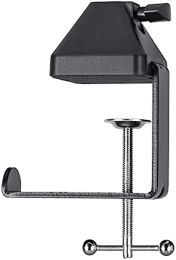 Stand Heavyduty Metal Table Mounting Clamp for Microphone Suspension Boom Scissor Arm Stand Holder,Max Clamping Thickness 2.75"/70mm