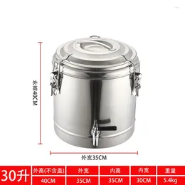 Dinnerware Big Cooler With Tap For Or Cool Drinks Distribute 18/8 Stainless Steel Dispenser El Party Self- Restaurant