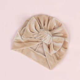 Soft Cotton- Turban Hat Cap Headwraps for Girls Infants Toddlers Gift