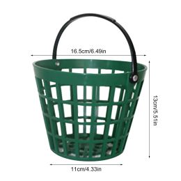 Golf Ball Basket Durable And Lightweight Golf Ball Carrying Buckets Lightweigth And Durable Outdoor Sports Golf Accessories