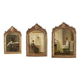 Frames Vintage Style Po Frame Carved Wall Hanging Jewelry Display Oil Painting