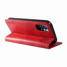 Wallet Leather Phone Case For Xiaomi Redmi Note 11 12 10 9 Pro Plus Magnetic Flip Shell Bag On Redmi 10C 10A 9A 9C Model Cover