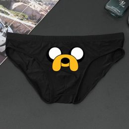 Men Briefs Custom Printing Logo Male Smooth Boxer Briefs Underpants DIY Printed Inner Briefs Panties