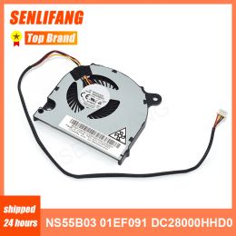 Pads Well Tested NEW CPU Cooler For NS55B03 15J07 01EF091 DC28000HHD0 5v 0.45A EG50060S2C040S9A Notebook Fan