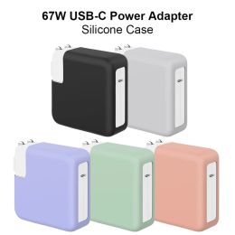 Protective Cover Power Adapter Soft Silicone Skin for MACBOOK Pro 67W Charger Shockproof Dropshipping