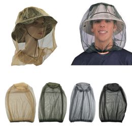 Mosquitoes Hat Net Outdoor Face Neck Fly Netting Hoods from Bugs Garden Supplies