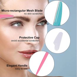 Professional Eyebrow Razor kit Hair Face Facial Remover Shaper Dermaplaning Epilator Eyebrow Razors Makeup Tools for Women Man