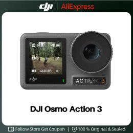 Cameras DJI Osmo Action 3 4K/120fps & SuperWide FOV Cold Resistant & LongLasting Dual Touchscreens Brand New
