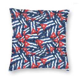 Pillow Cuba Flag Pattern Pillowcover Decoration Cuban Proud Cover Throw For Car Double-sided Printing