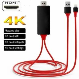USB Type C to HDMI Cable For iPhone Lightning Phone to TV Projector Monitor MHL to TV HDMI Adapter 1080P HD HDTV Charging Cable