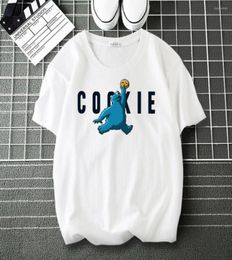 Men039s T Shirts Animal Cookie Funny Cotton TShirts Men Women Couples Casual Tee Summer Brand Tops Male Cartoon Harajuku Shirt6091774