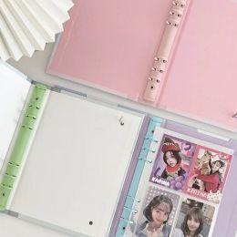 IFFVGX New Kawaii Dog A5 Kpop Binder Photocard Collect Book Photo Album Idol Picture Card Holder Ins Student School Stationery