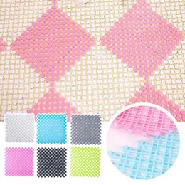 Bath Mats Bathroom Non Slip Mat Shower Foot Odorless Waterproof Splicing Anti Floor PE E2A4