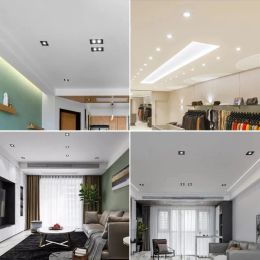 Led Downlights 3W 5W 7W 9W 12W 15W 18W 24W 30W 220V LED Recessed Ceiling Lamps Waterproof Led Ceiling Light Room Indoor Lighting