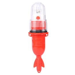 2024 New LED Underwater Fishing Light Portable Automatic Light-operated Waterproof Monochromatic Flashing Lamp Lures Fish Light