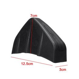 4 Pcs Universal Car Rear Bumper Lip Diffuser Shark Fin Style Car Back Bumper Spoiler Lip Splitter Car-Styling Auto Accessories