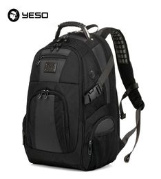 YESO Large Capacity Laptop Backpack Men Multifunction Waterproof 156inch For Teenagers Business Casual Travel 2109112508141