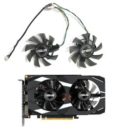 Pads 75MM FD8015U12S T128015SU DC 12V 0.5A 6Pin GTX 1650 GTX 1660 Ti GPU Fan For ASUS Dual GTX 1650 1660Ti Graphics Card Fan