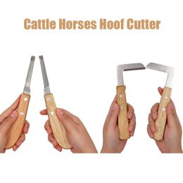 Veterinary Supplie Farm Cattle Horses Hoof Cutter Goat Sheep Pig Livestock Hoof Knife Right Left Hand Animal Foot Pruning Tools