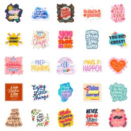 50PCS Inspirational Stickers,Motivational Aesthetic Stickers for Women Adults Laptop,Water Bottles,Phone Case