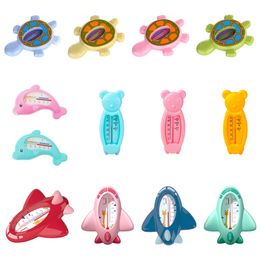 Baby Bath Shower Water Thermometer Bath Toys For Newborn Small Bear Aircraft Kid Temperature Meter Floating Waterproof Sensor