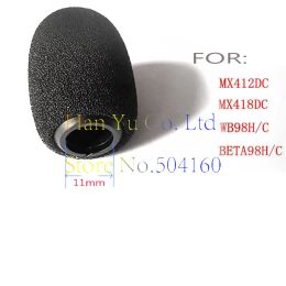 Accessories 2pcs Foam Cover Windscreen for Shure Mx418dc Mx412dc Wb98h/c Beta98h/c Instrument Microphone