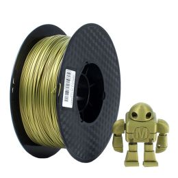 Metal PLA 1.75mm 3D Printer Filament 1Kg/500g/250g Spool Metal Texture Gold Silver Copper Bronze Metallic PLA Printing Materials