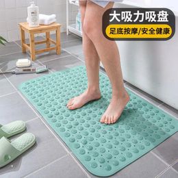 Bath Mats Explosive Pvc Bathroom Anti-slip Mat Anti-fall El Massage Floor Thickened Anti-mildew Water-proof Tasteless