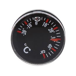 Round Thermometer Temperature Monitor Circular Thermograph Celsius for Indoor