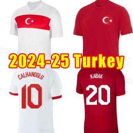 2024 Turkey Soccer Jerseys SELCUK CENK TOSUN ARDA CALHANOGLU YAZICI football shirt BURAK CELIK DEMIRAL OZAN KABAK 2025 home away