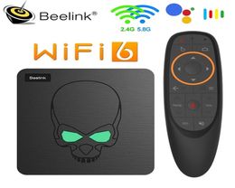 Beelink GT King WiFi6 Smart TV BOX Android 9 Amlogic S922X Quadcore 4GB 64GB TVBOX BT41 1000M LAN Android 90 4k Set top box6630935