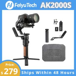 Gimbals FeiyuTech Official AK2000S DSLR Professional Camera Stabilizer Handheld Video Gimbal fit for DSLR Mirrorless Camera