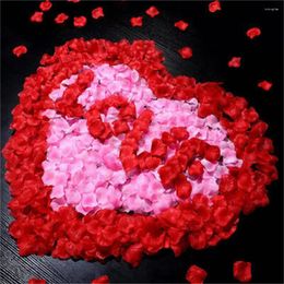 Decorative Flowers 200/500/1000 Pieces Artificial Rose Petals Flower Silk For Valentine's Day Wedding Decoration Supplies