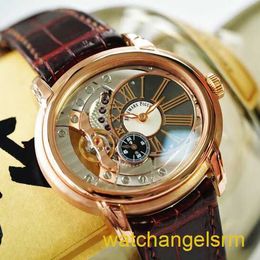 Swiss AP Wrist Watch 15350 Automatic Machinery 18k Rose Gold Luxury Mens Watch