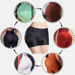 Shapewear Shaper Women Body Slimming Push Up Panties Tummy Control Fake Ass Buttock Lifter Sponge Padded Hip Increase Boxer