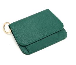 Wallets Bycobecy Genuine Leather Fashion Women Wallet Small Holder Zipper Coin Purse Money Bag Travel Short6495562