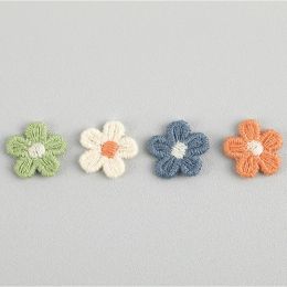 Cute Five Petal Small Flower Fabric Patch For Children's Clothing Leggings Hair Clips Headgear Shoes Hats Clothing Accessories