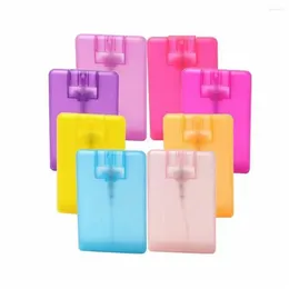 Storage Bottles 30pcs 20ml 20g Cardcase-like Plastic Perfume Spray Refillable Fine Mist Bottle Moisturizing Sprayer Hand Sanitizer