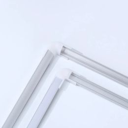 1-28Pcs 0.5m V/U LED Aluminum Profile For 5050 5630 Corner Channel Case Holder Milky Cover Cabinet Closet LED Bar Strip Lights