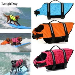 Dog Apparel Safety Life Jacket Summer Pet Vest Adjustable Reflective Puppy Swimwear Swiming For Small Medium Dogs Zwemvest