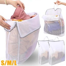 Laundry Bags Wash Foldable Zippered Mesh Travel Storage Bag Portable Underwear Clothes Protection Net For Washing Machine