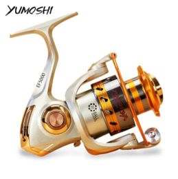 Yumoshi EF 1000 9000 Fishing Reel 12BB 55 1 Metal Spool Spinning Fishing Reels Folding Handle Reel Europe selling7740843
