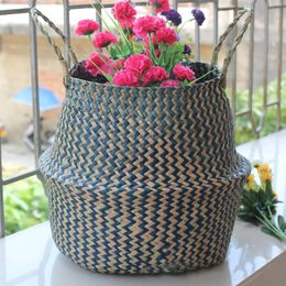 Storage Basket Flower Baskets Laundry Storage Decorative Basket Flower Pot Garden Planters Household Organizer
