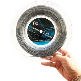 1 Reel ZARSIA polyester tennis string 1.25mm 1.30mm 200M tennis rackets string 4G Round smooth quality strings